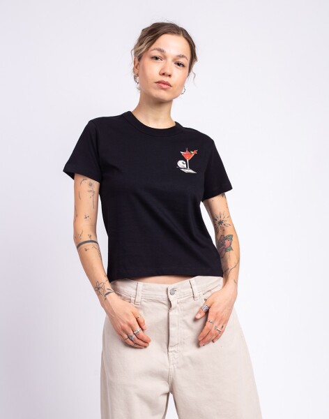 Tričko Carhartt WIP W' S/S Jake Garcia T-Shirt Black