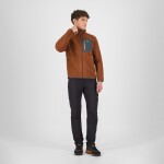KARPOS Moiazza Retro Fleece, Mahogany/Woodl.Gray velikost: M