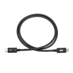 OWC kabel Thunderbolt 4 (0.7m) černá / 2x USB 3.0 Typ-C (samec) s podporou TB4 (OWCCBLTB4C0.7M)