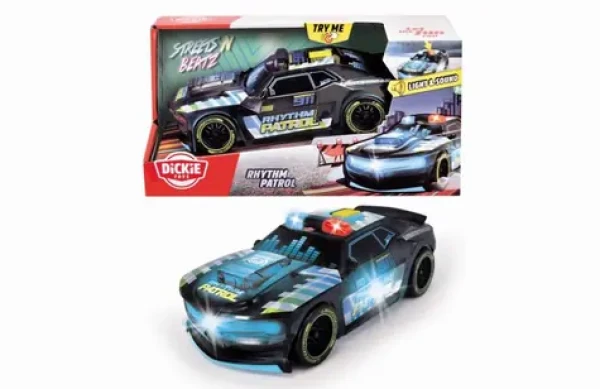 Dickie Go Action Policejní auto Rhythm Patrol 20 cm