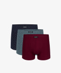 Pánské boxerky ATLANTIC 3Pack - vícebarevné Velikost: XXL