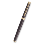 Plnicí pero Waterman Hémisphére The Understated Edit Lava Black GT, hrot F