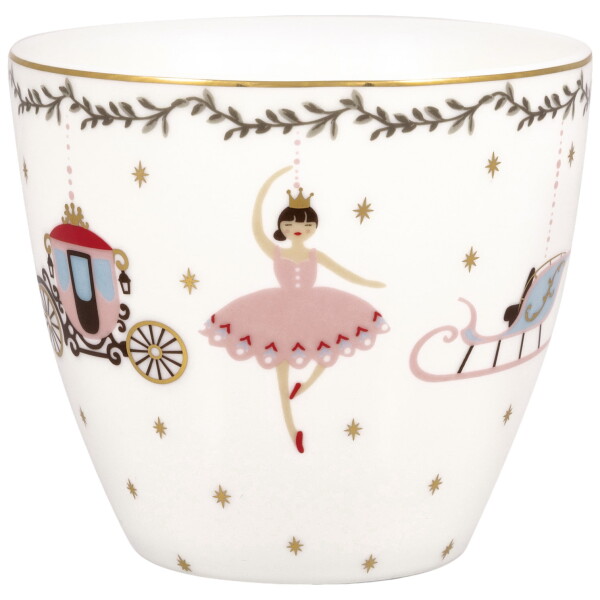 GREEN GATE Latte cup Royal Christmas 300 ml, multi barva, porcelán 300ml