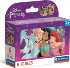 Clementoni obrázkové kostky Disney princezny