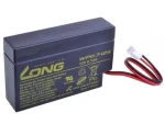 Long 12V 0.7Ah olověný akumulátor JST (WP0.7-12S)