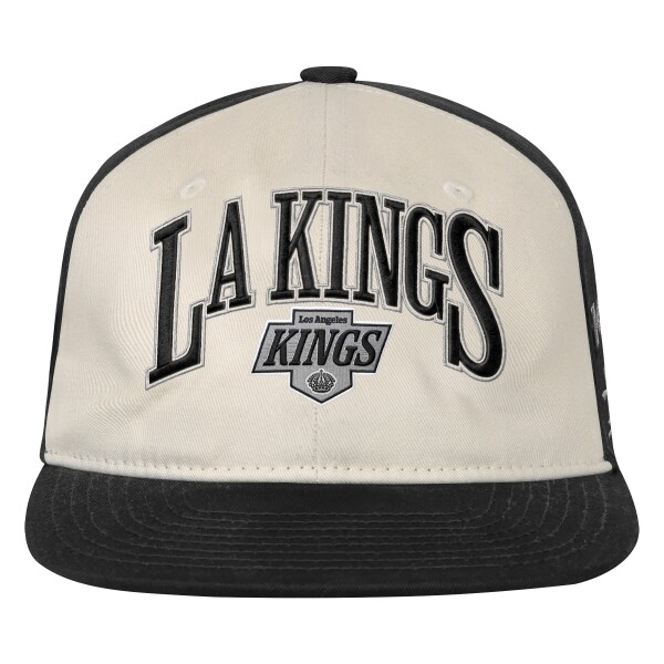 Outerstuff Dětská kšiltovka Los Angeles Kings NHL Flatbrim Arch Deadstock Snapback