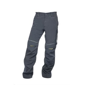 Montérkové kalhoty URBAN H6419 pánské do pasu černo-šedé prodloužené XL černo-šedé