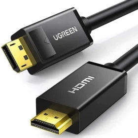 UGREEN 10202 Kabel HDMI (M) - DisplayPort (M) 2m černá (6957303812028)