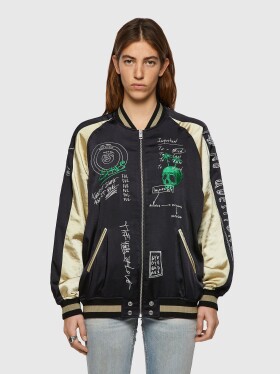 Diesel Jacket GFRANKHB Jacket black-gold