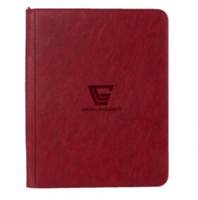 Album na toploadery Gemloader Premium 216 kapes (3x3) - Red