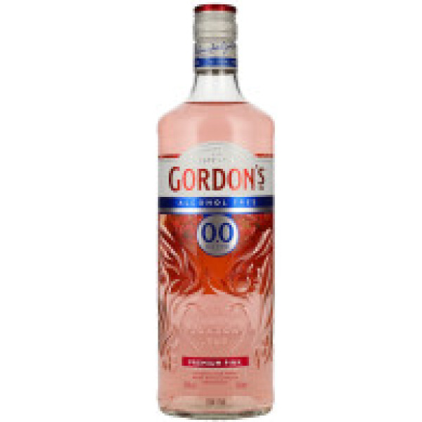 Gordons Gin Pink Nealkoholický 0% 0,7 l (holá láhev)