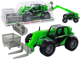 Mamido Traktor s vyměnitelnými nástavci zelený