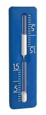 Saunové přesýpací hodiny, modré