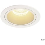 Paulmann 92907 Whirl LED vestavné svítidlo, LED, pevně vestavěné LED, 4.9 W, hliník (kartáčovaný), saténová, sada 3 ks