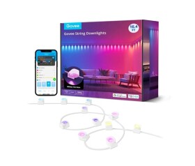 Govee RGBIC stropní LED String Downlights 5m
