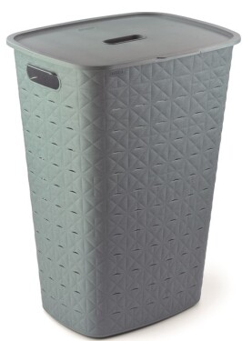 CURVER Softex 56L koš na špinavé prádlo - zelená