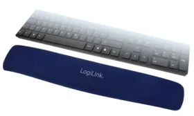 LogiLink ID0045 modrá / Podpěrka pod zápěstí / gel / Lycra (ID0045)