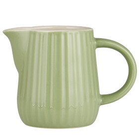 Ib Laursen Keramický džbánek Mynte Wasabi 200 ml, zelená barva, keramika