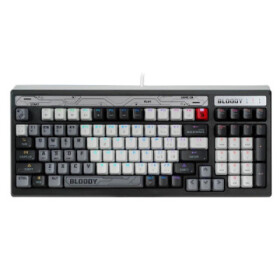 A4tech Bloody B950 podsvícená mechanická herní klávesnice RGB, Brown Switch, USB, CZ, šedá EDF_547146