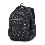 Studentský batoh Bagmaster NOMAD 25 A ČERNO-BÍLÝ, 3 roky záruka