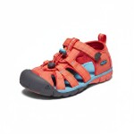 Dětské sandály SEACAMP II CNX, CORAL/POPPY RED, keen, 1022989/1022941/1022974, červená - 24