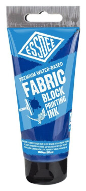 Textilní barva na linoryt 100ml - modrá