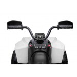Mamido Dětská elektrická čtyřkolka Maverick ATV 2x200W bílá
