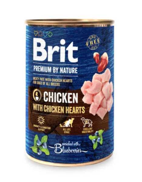 Brit Premium by Nature Chicken Hearts