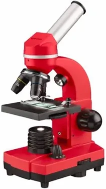 Bresser Junior Student Biolux SEL 40–1600x červená / Mikroskop (74320)
