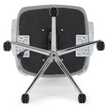 Kancelářská židle, houpací mechanismus, šedá, KA-K2031 GREY