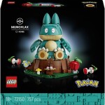 72150 LEGO® Pokémon Inokulace sestrojení, stavění a vypnutí videa; pohyblivý model; dárek pro dospělé hráče