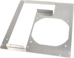 DimasTech PCI Backpanel Mini-ITX / Krycí panel slotů / 2 sloty / Hliník (S0026RW)
