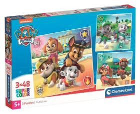 Puzzle Tlapková patrola 3X48 dílků