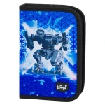 BAAGL Školní penál klasik dvě chlopně Space Battle / 19.5x12.5x5.5 cm (A-8785)