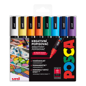 Posca PC-5M, mm, 16 barev