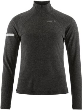 Běžecké tričko CRAFT ADV SubZ Wool LS 3 - černá Velikost textilu: XL