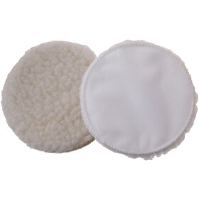 LEVIOR 22066 Kotouč leštící, 150mm, ovčí rouno, suchý zip