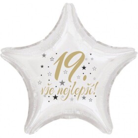 19. narozeniny balónek hvězda Bakonky.cz 19. narozeniny balónek hvězda Bakonky.cz