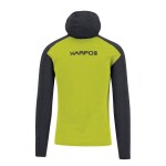 KARPOS Ambrizzola Full-Zip Hoodie, Primrose/Vulcan velikost: L