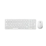 Rapoo 8810ME Multi-mode bílá / bezdrátová sada klávesnice a myši / 2.4GHz / BT 5.0 / CZ-SK verze (6940056128003)