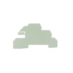 Weidmüller 1067700000-20 zakončovací deska béžová 20 ks