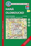 KČT 57 Haná Olomoucko 1:50 000/turistická mapa