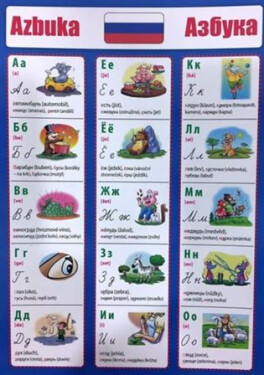 Ruský jazyk Azbuka - Pomůcka pro školáky - kolektiv