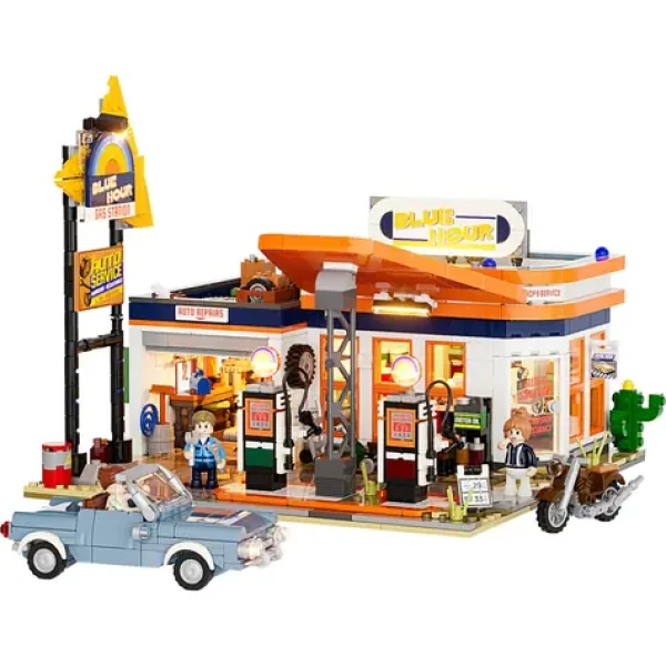 Lumibricks Gas Station