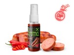 Delphin Dipovací sprej AromaX 30ml - Frankfurtská klobása - Chilli/červená,Delphin Dipovací sprej AromaX 30ml - Frankfurtská klobása - Chilli/červená