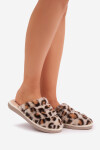 Dámské Kožešinové Pantofle Panterka Bežové Inblu EK000008 38