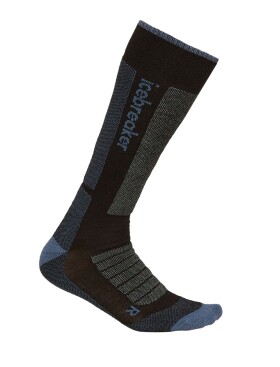 ICEBREAKER Wmns Ski+ Medium OTC (sada 2 ks), Black/Dawn/Graphite velikost: 41-43 (L)