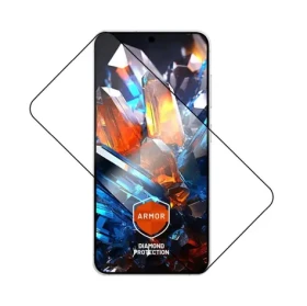 FIXED Ultra odolné tvrzené sklo Armor s Anti-dust aplikátorem a AR vrstvou pro Samsung Galaxy S25 černé (FIXGA2-1504-BK)