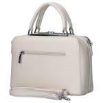 Elegantní dámská kabelka do ruky Sigma, krémová