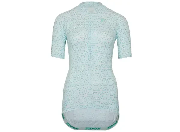 SIlvini Catirina dámský dres krátký rukáv Cloud/Green vel. XS